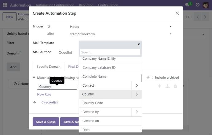 Automation Advanced Filtering